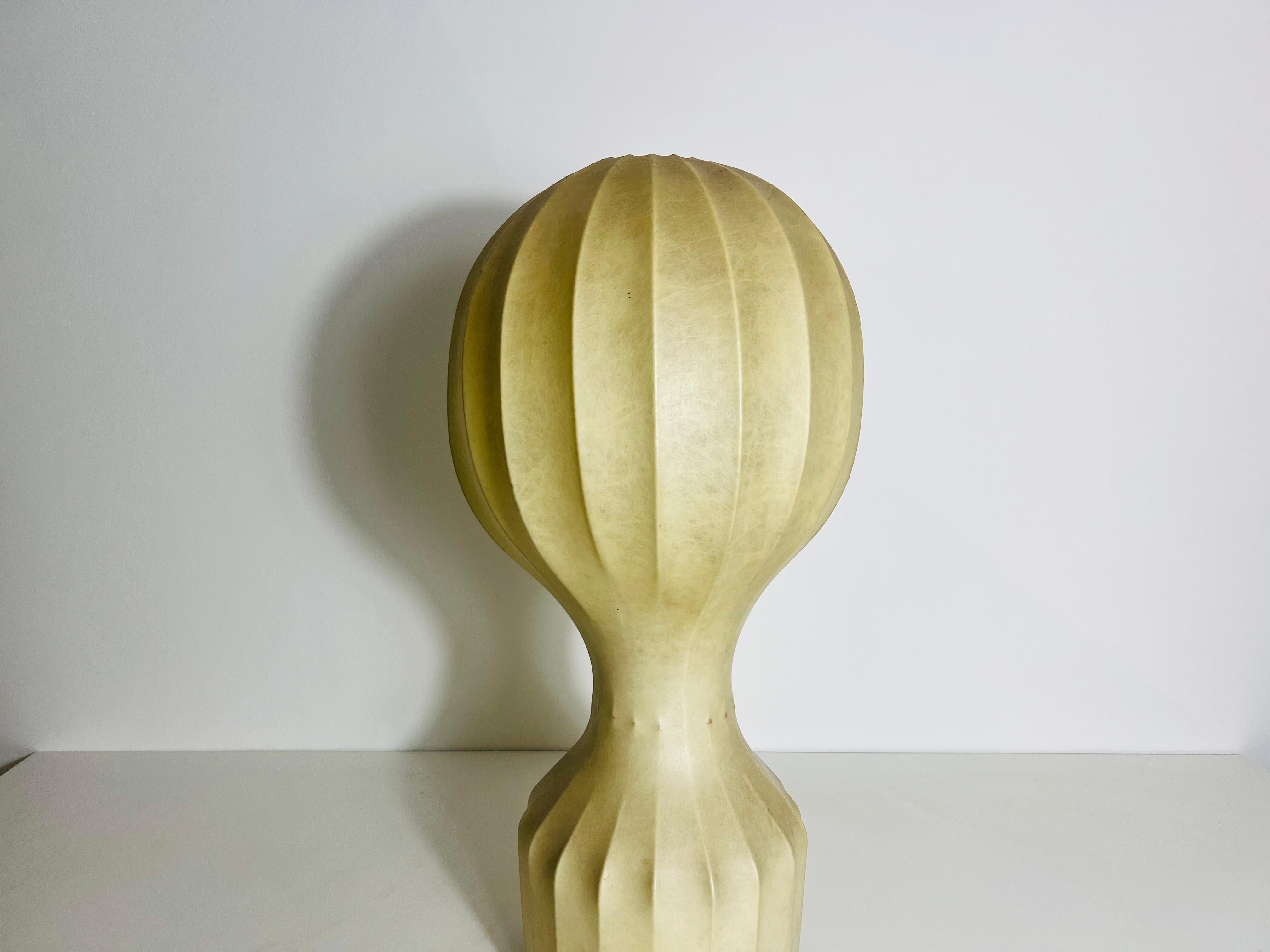 Lampada da tavolo grande Gatto Cocoon di Achille and Pier Giacomo Castiglioni, anni '60 in vendita 2