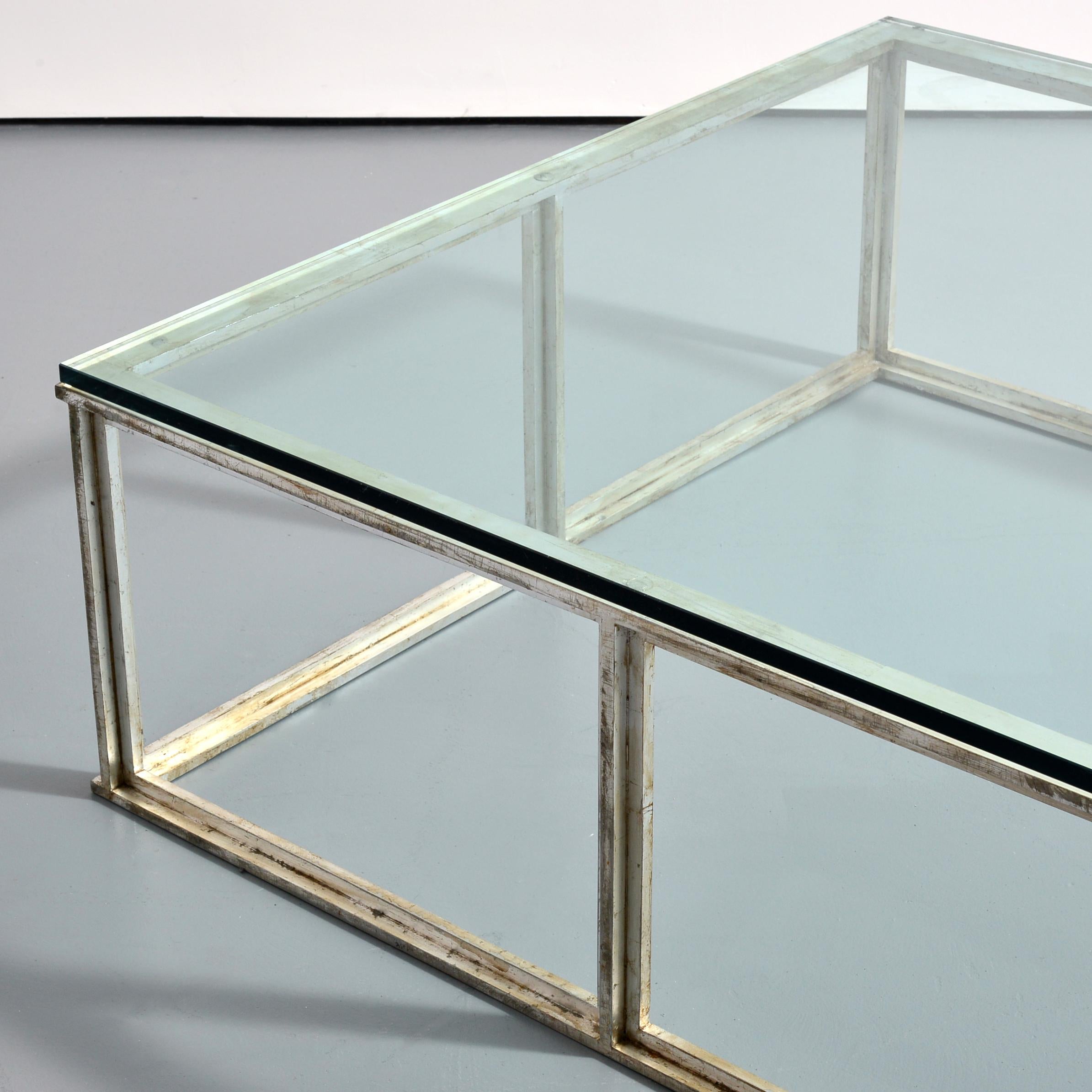 Moderne Grande table basse en bronze Gene Summers, 72 
