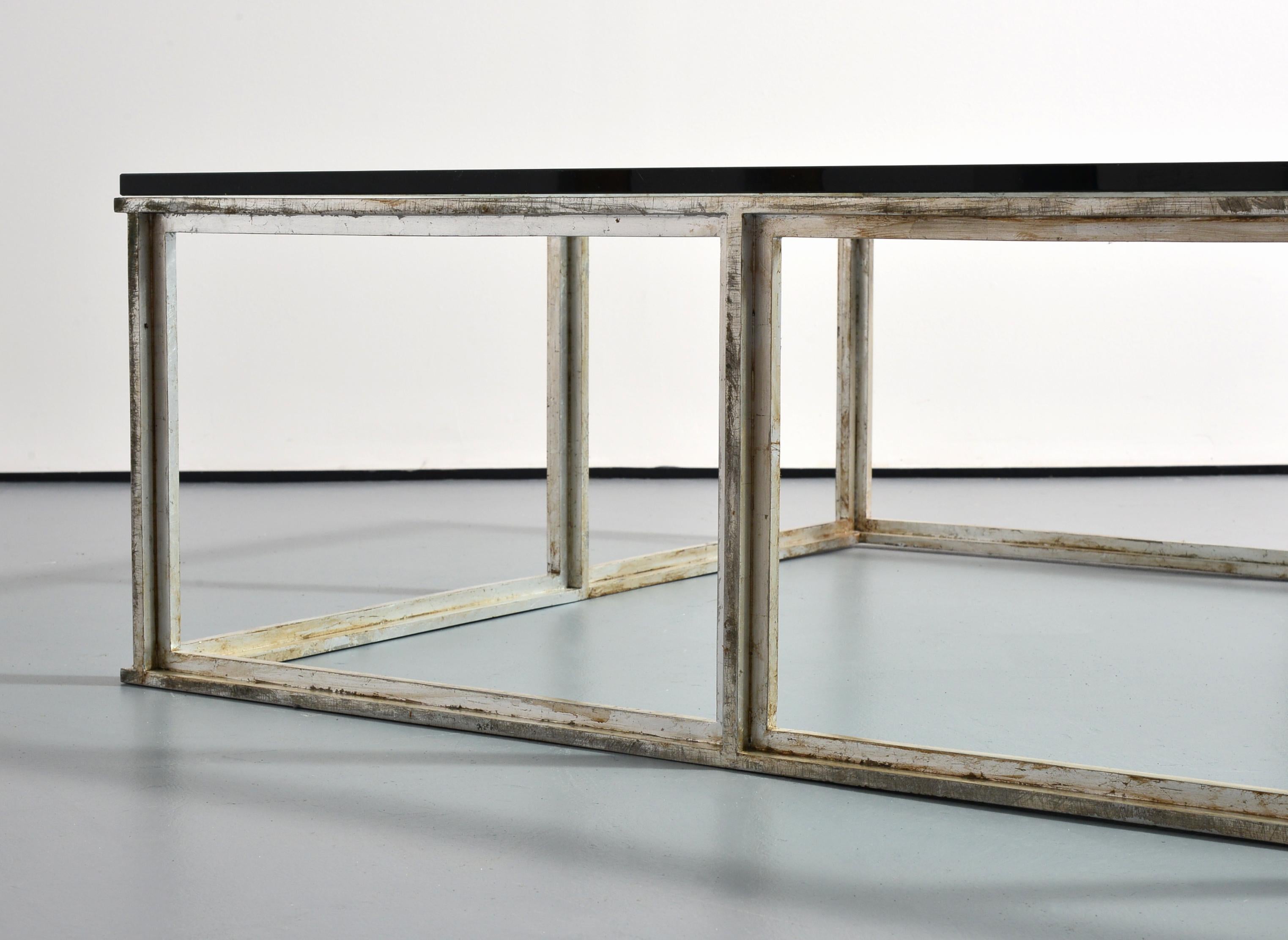 XXIe siècle et contemporain Grande table basse en bronze Gene Summers, 72 
