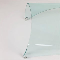 Large Genio Coffee Table by Massimo Iosa Ghini for Fiam Italia, Italy, 1980s