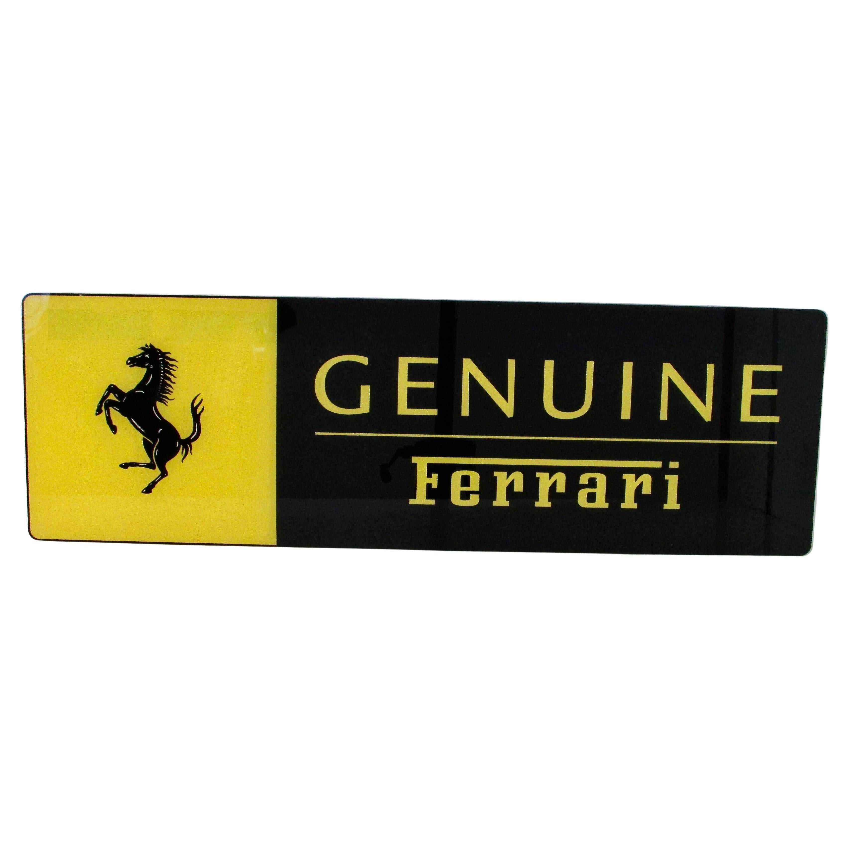 Large Genuine Ferrari Dealer Accessory Display Cabinets For Sale