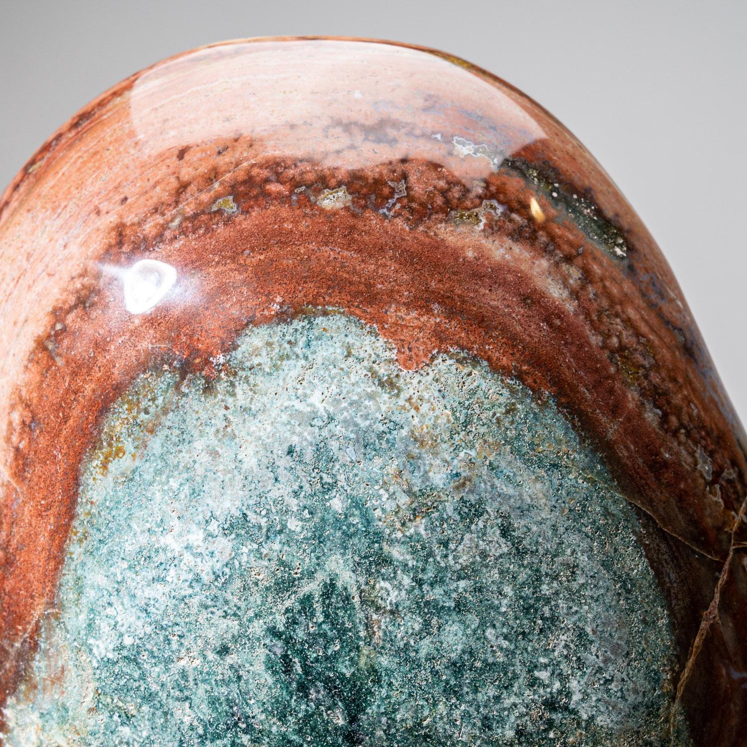 Crystal Large Genuine Polished Ocean Jasper Freeform '106 Lbs'