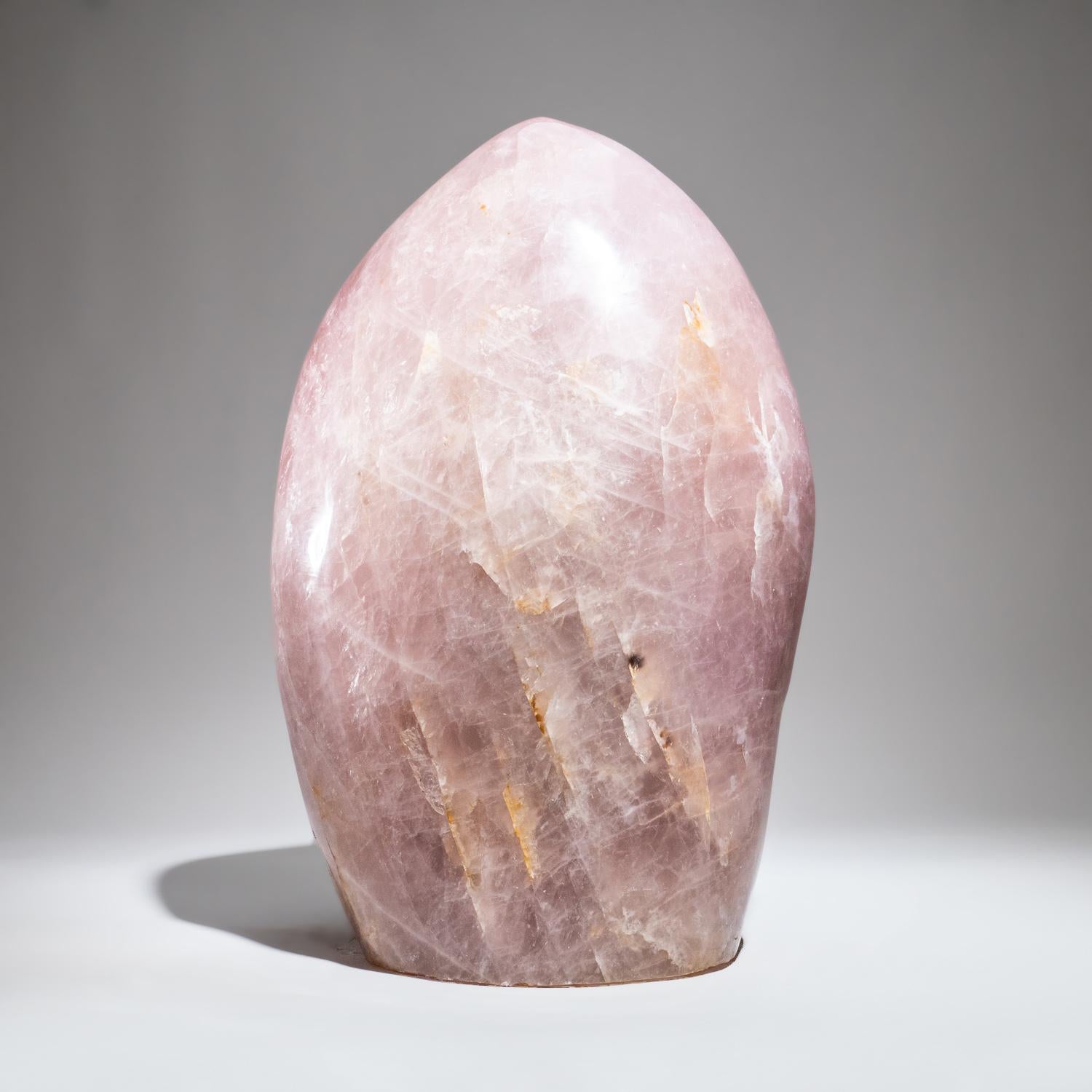 Large Genuine Polished Rose Quartz Freeform '102 lbs' For Sale 1