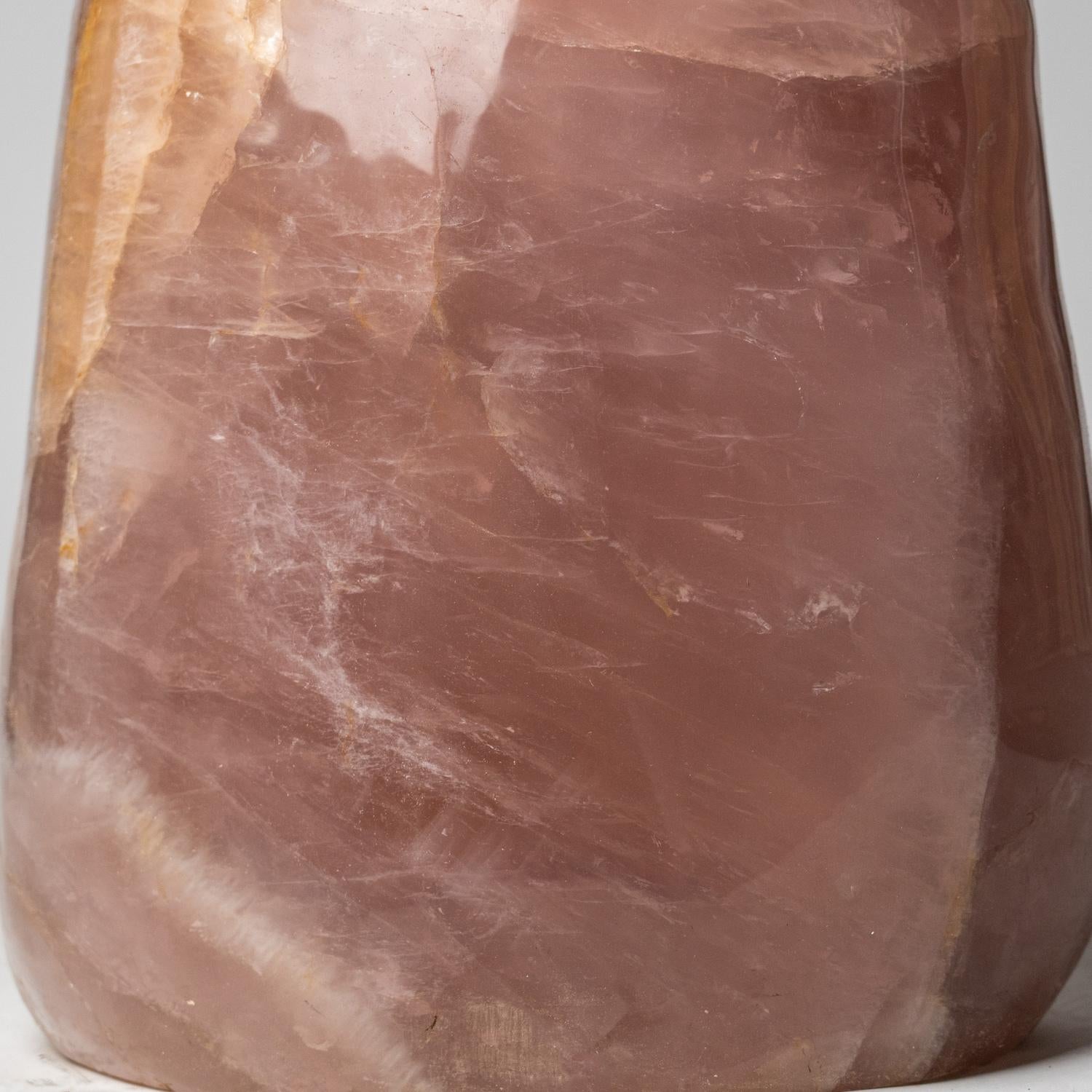 Large Genuine Polished Rose Quartz Freeform '133 lbs' In New Condition For Sale In New York, NY