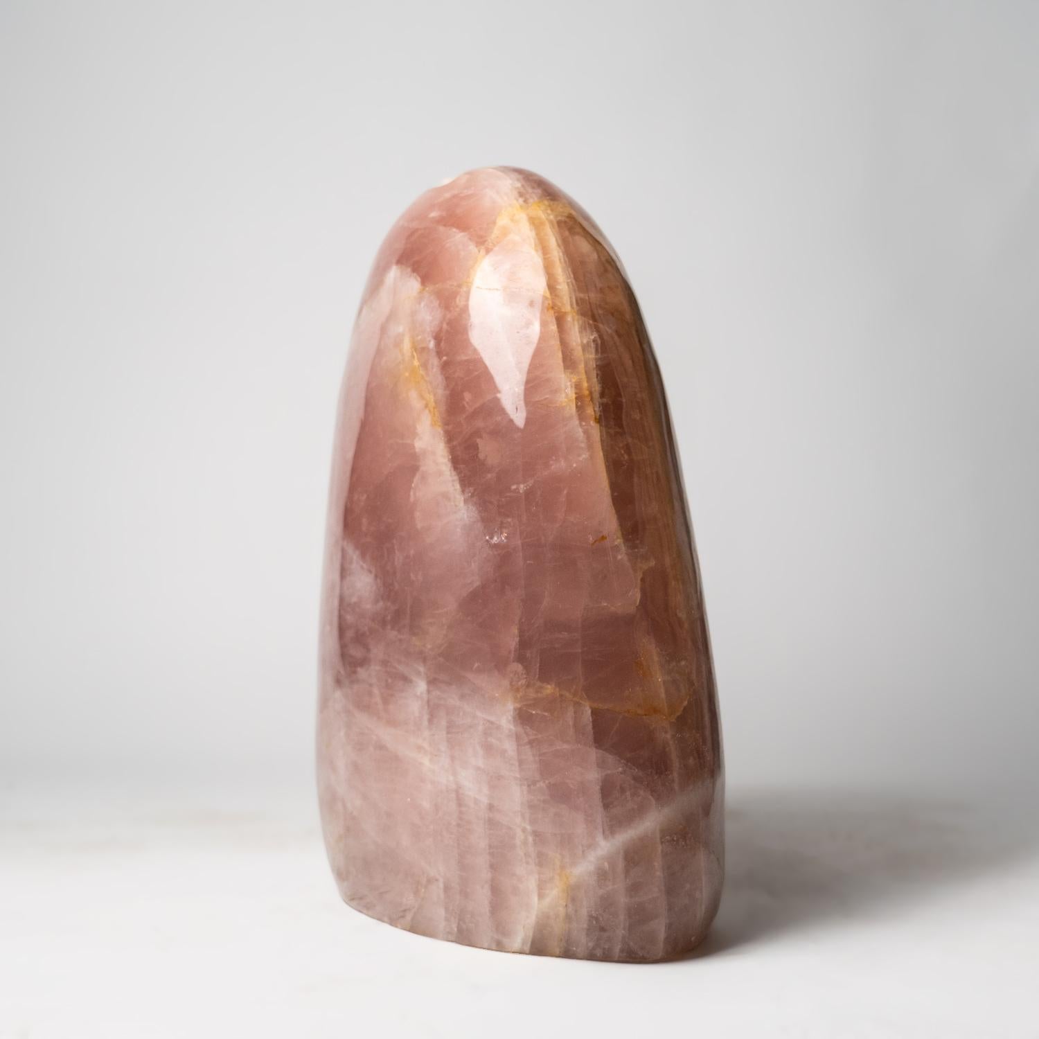 Rock Crystal Large Genuine Polished Rose Quartz Freeform '133 lbs' For Sale
