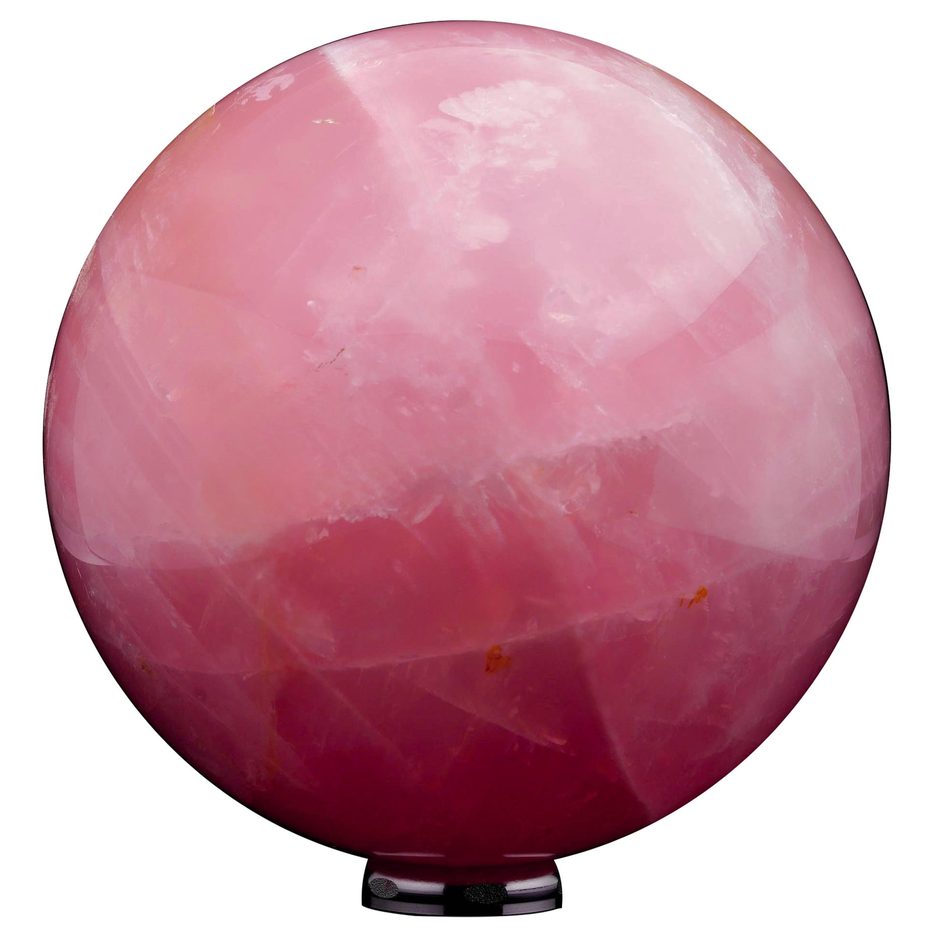 Large Genuine Rose Quartz Sphere