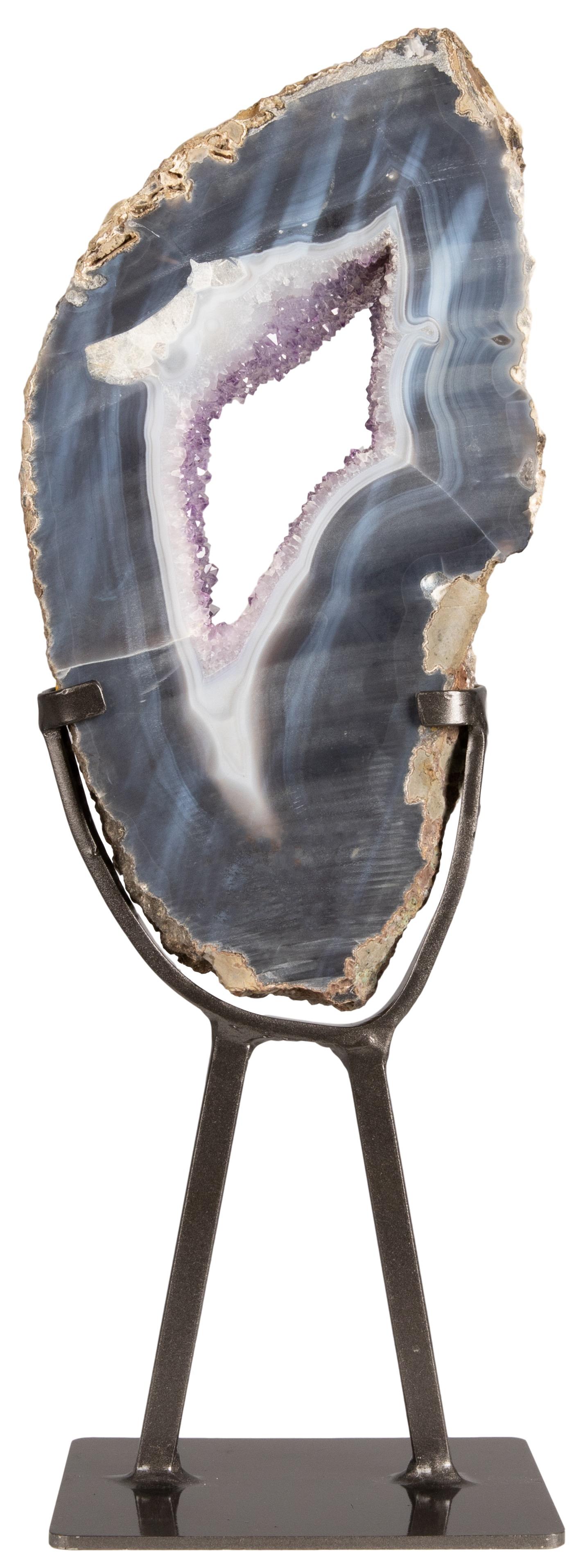 large blue geode