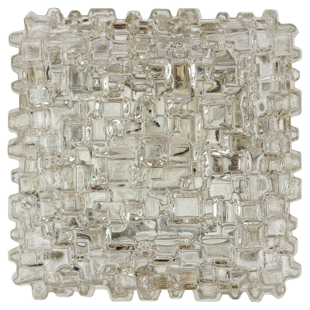 Lampada da parete a bolla geometrica di Hoffmann Leuchten degli anni '60