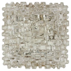 Lampada da parete a bolla geometrica di Hoffmann Leuchten degli anni '60