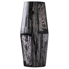 Grand vase géométrique de Victor Cerrato, Italie, années 1960