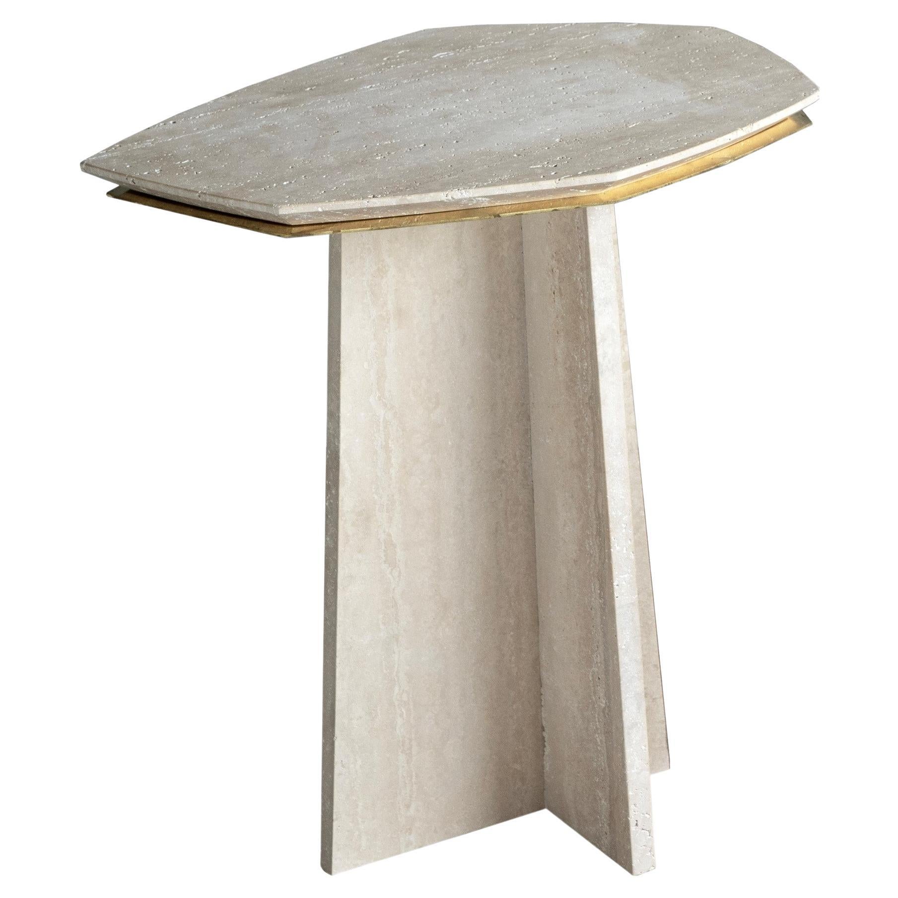 Grande table basse en porte-à-faux géométrique par Atra Design