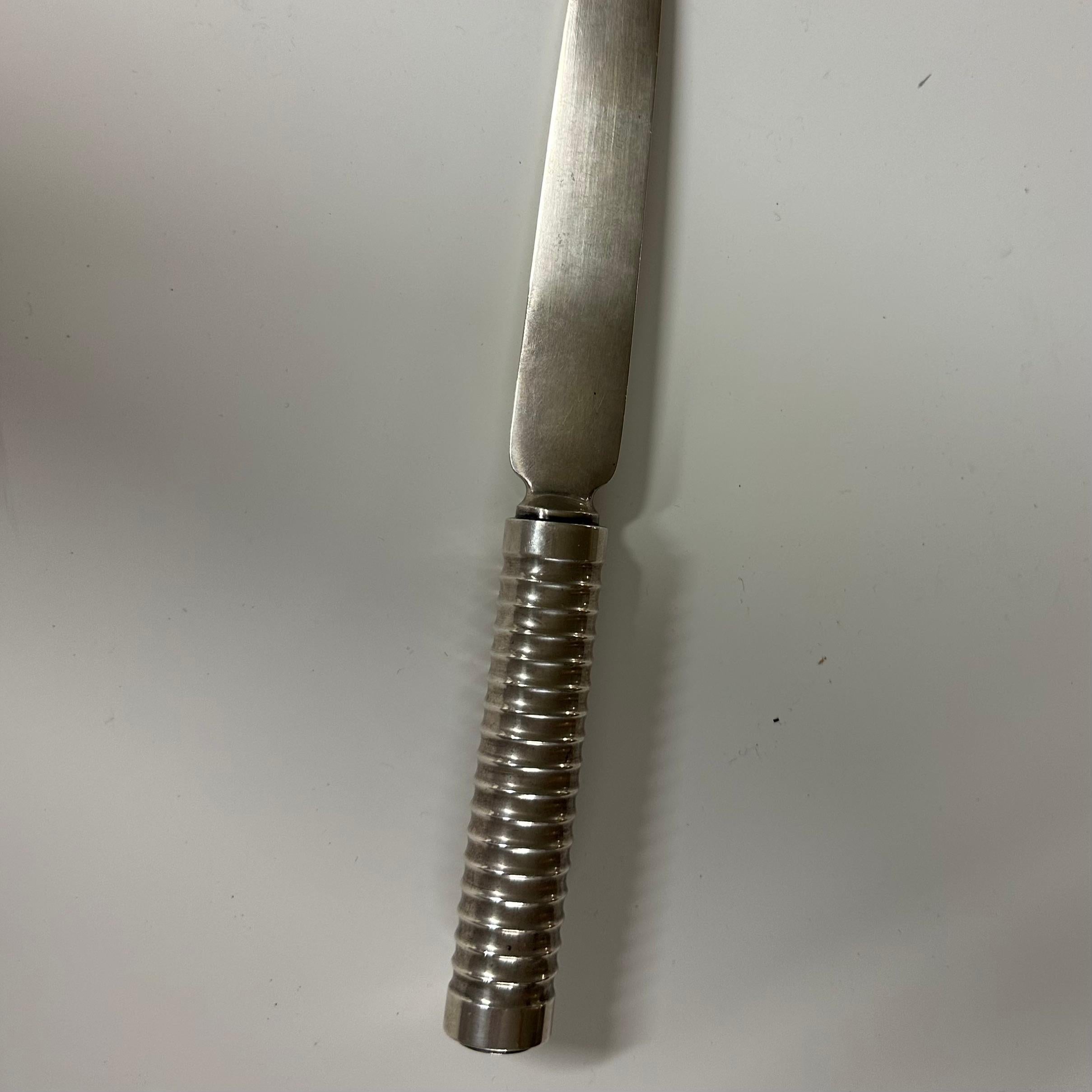 Abrecartas grande de plata Georg Jensen, años 50 en venta 2
