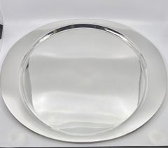 Large Georg Jensen Sterling Silver Henning Koppel Tray 1017A