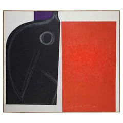 Large George D'Amato Oil on Canvas