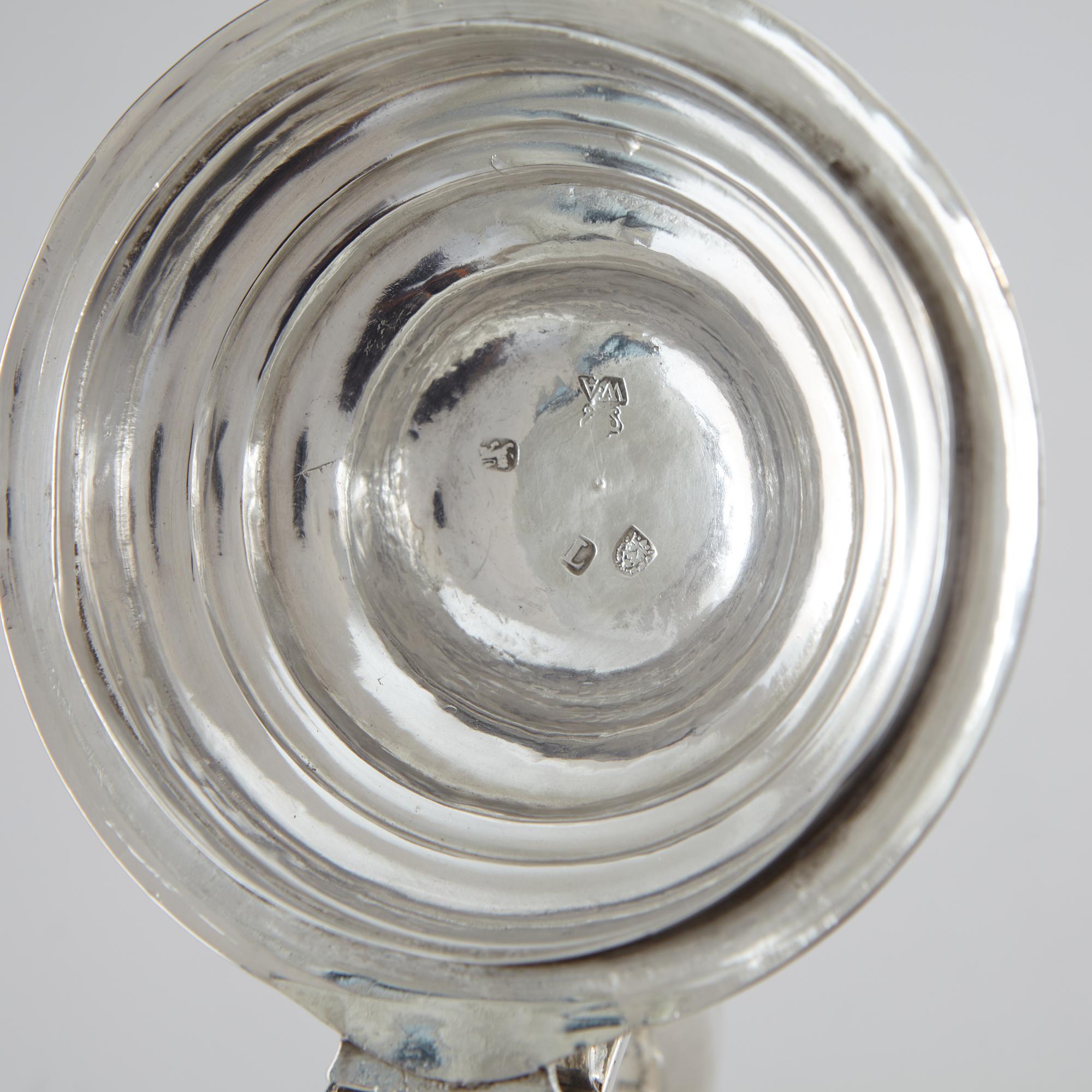 Großer George I Krug aus Sterlingsilber von William Atkinson im Angebot 1