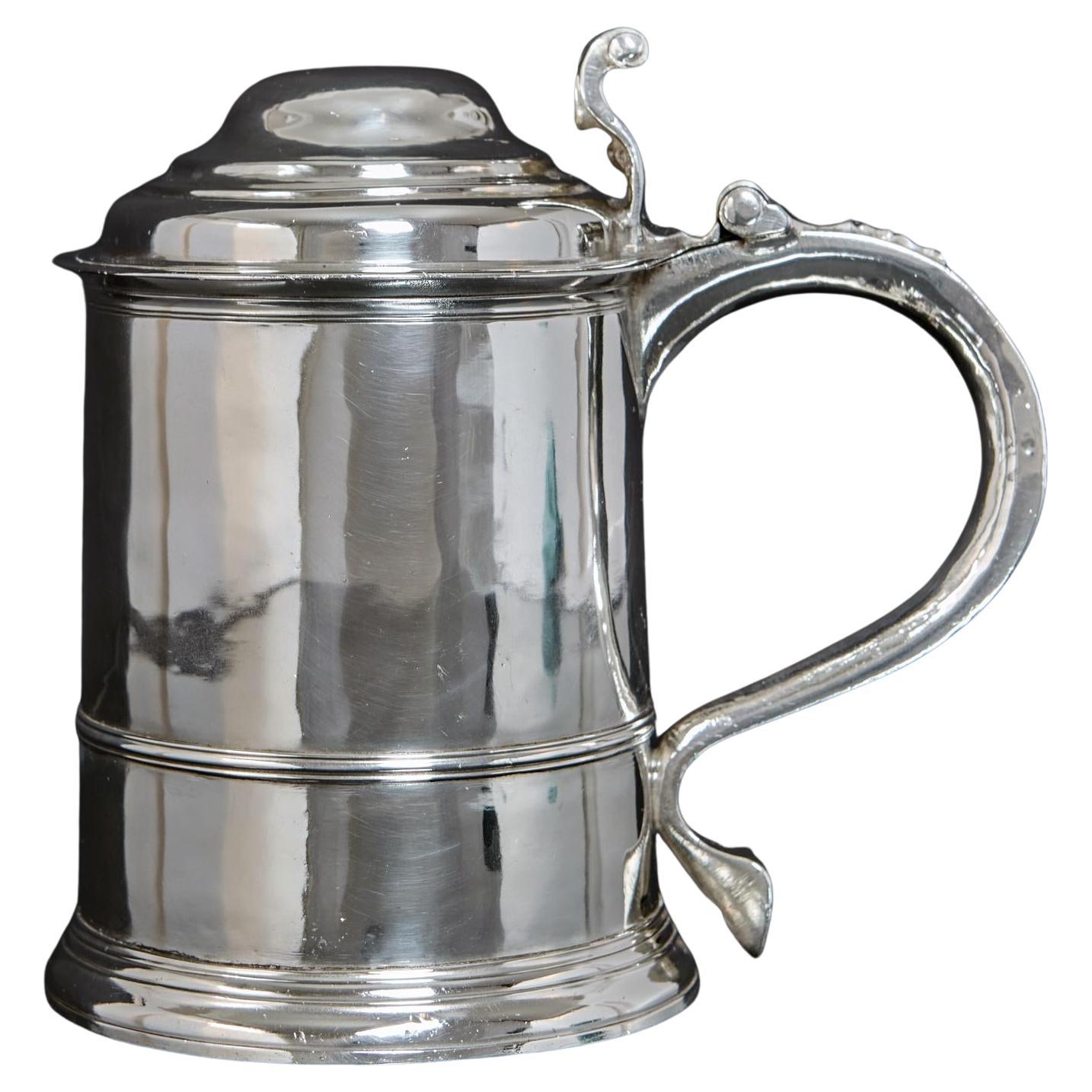 Grande boccale in argento sterling George I di William Atkinson