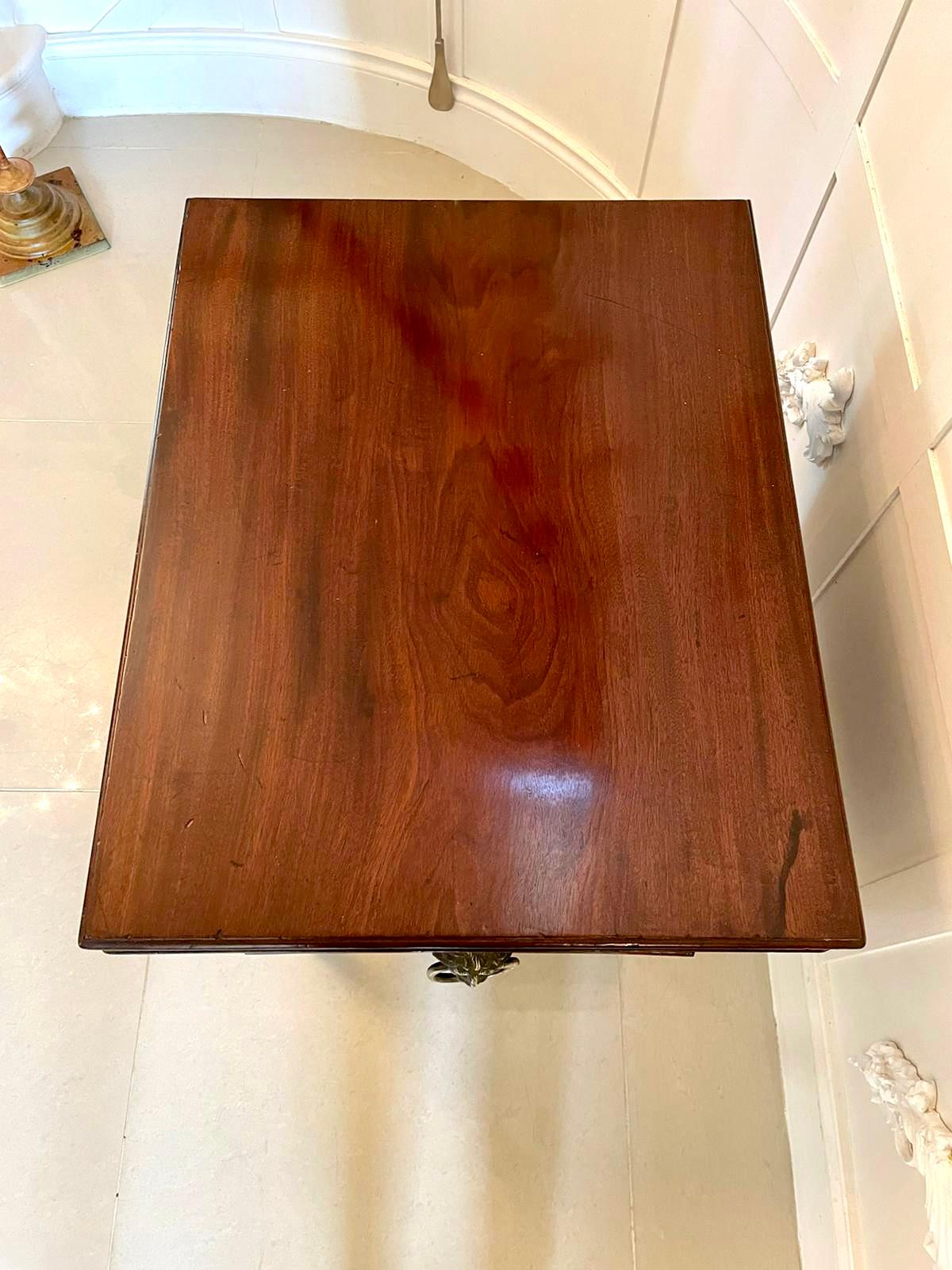 Gran Cellarette/Enfriador de Vino de Caoba Antiguo Jorge III en venta 11