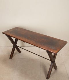 Large George III Pine Tavern Table