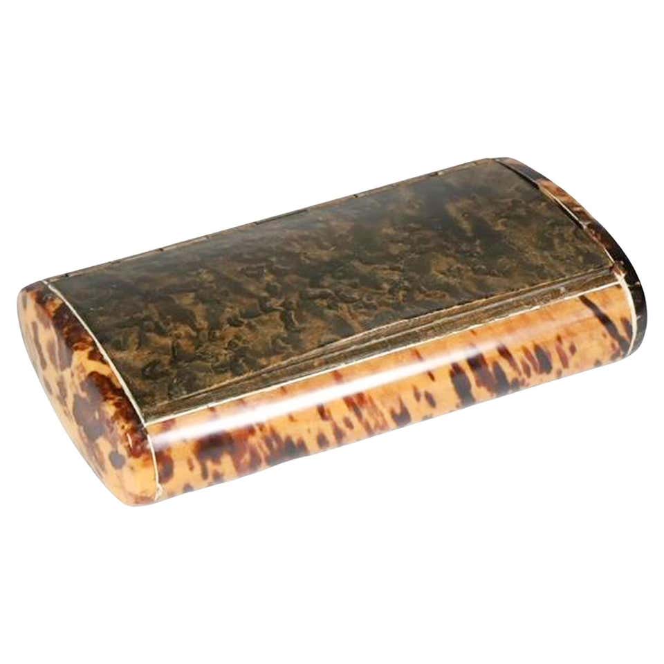Tortoise Shell Boxes - 91 For Sale at 1stDibs | antique tortoise shell ...