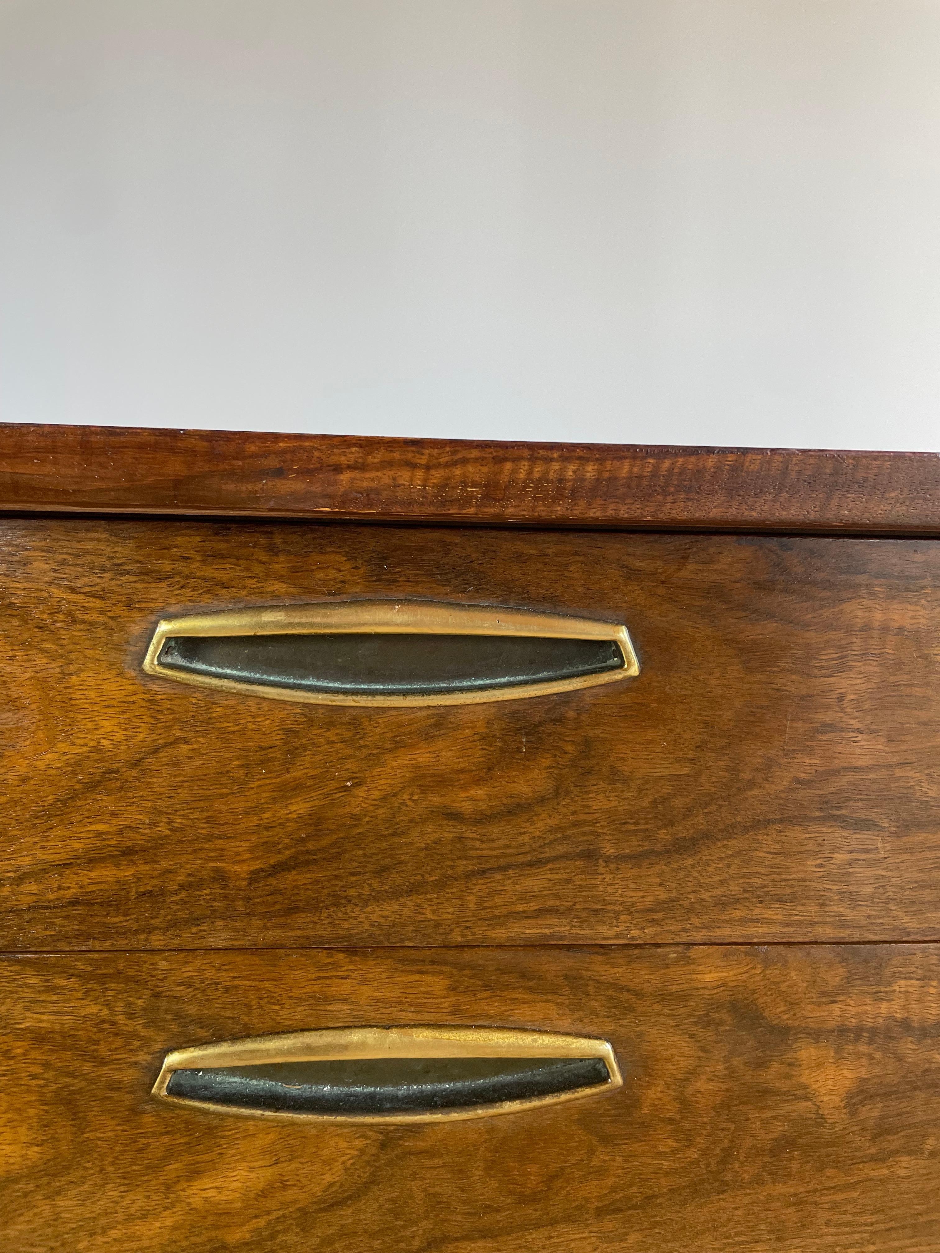 American Large George Nakashima 12-Drawer Dresser for Widdicomb For Sale
