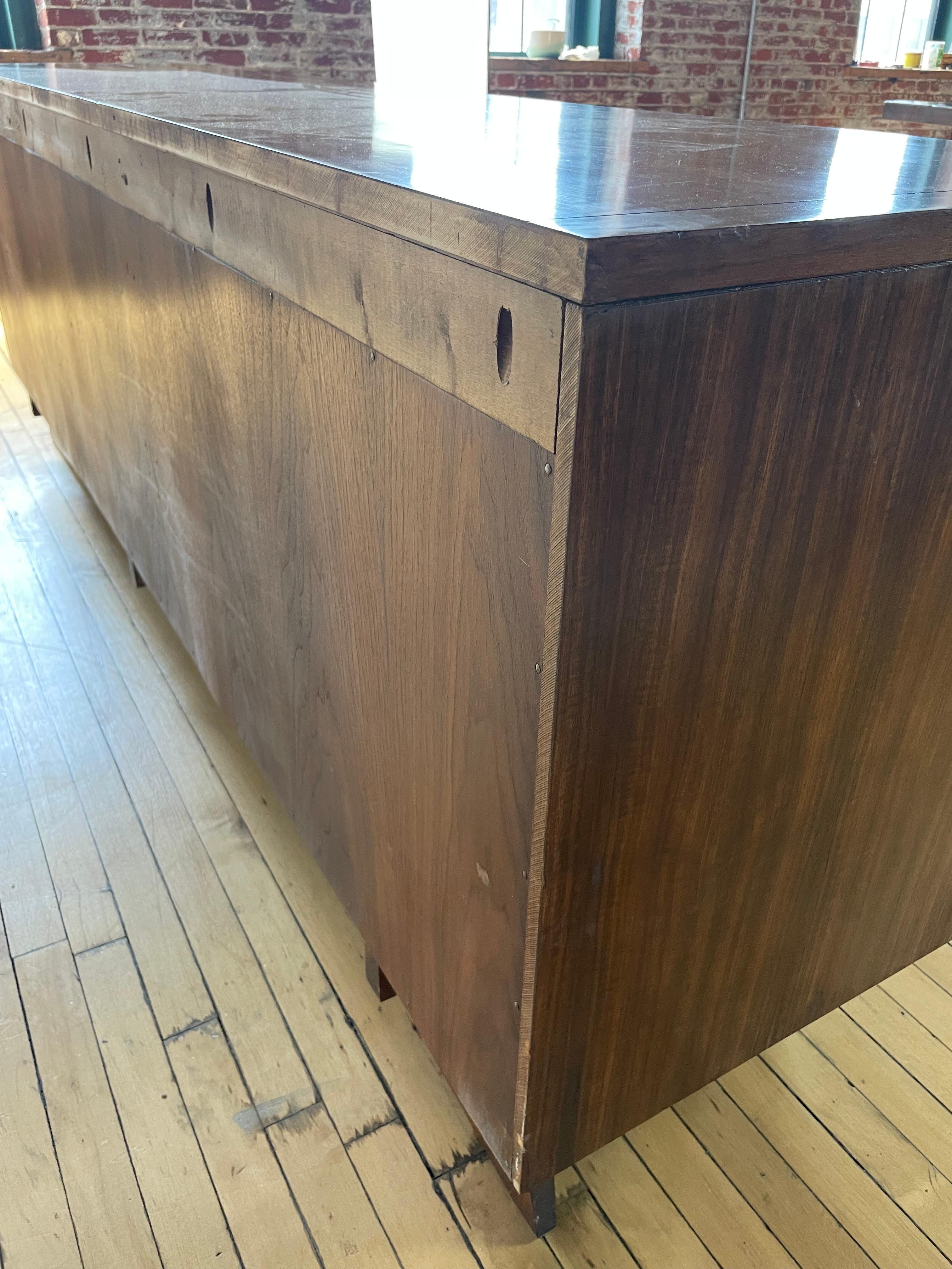 Large George Nakashima 12-Drawer Dresser for Widdicomb For Sale 2