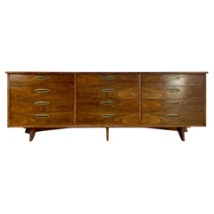 Vintage Large George Nakashima 12-Drawer Dresser for Widdicomb