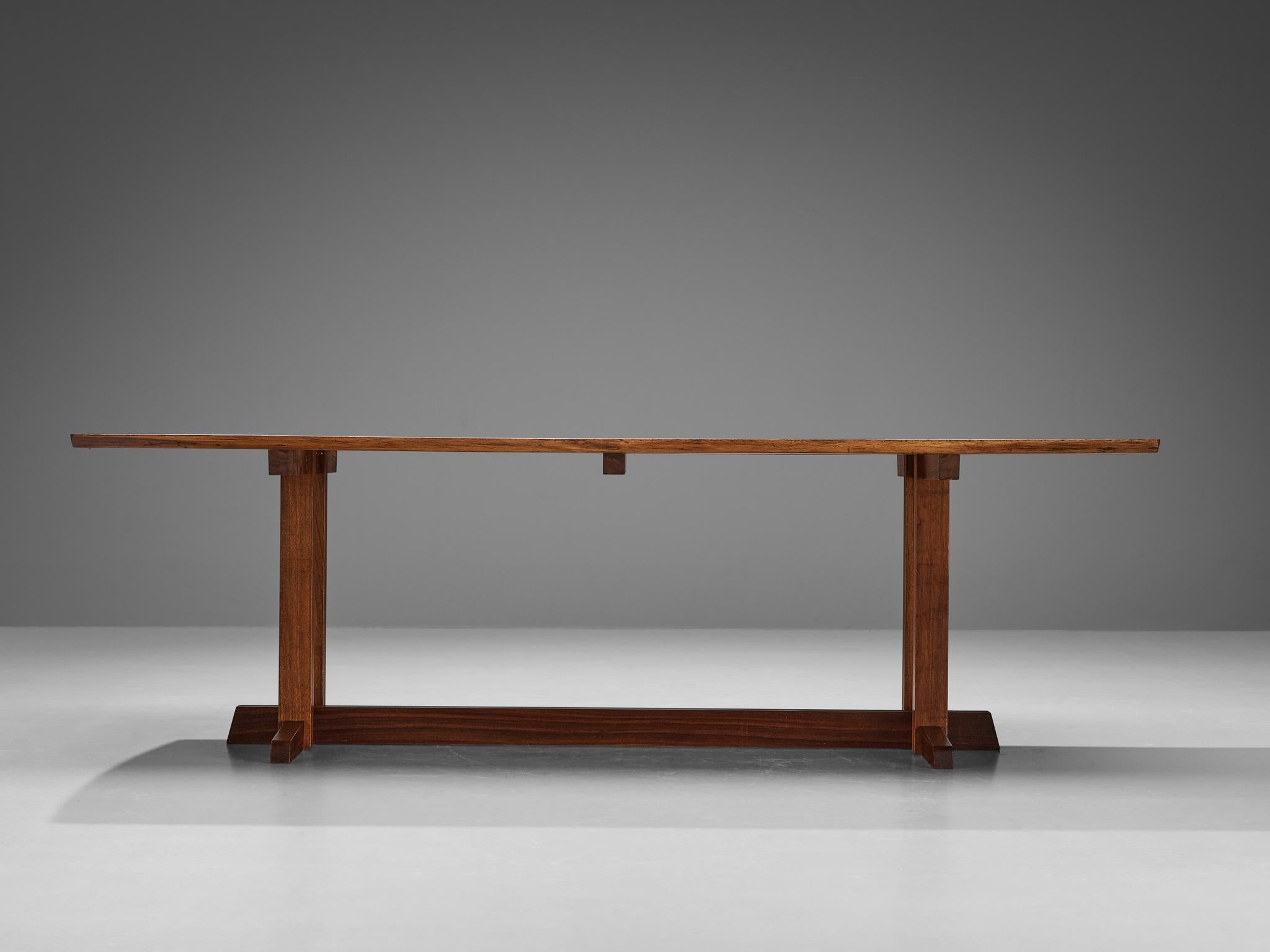 Mid-Century Modern Large George Nakashima 'Frenchman's Cove II' Dining Table