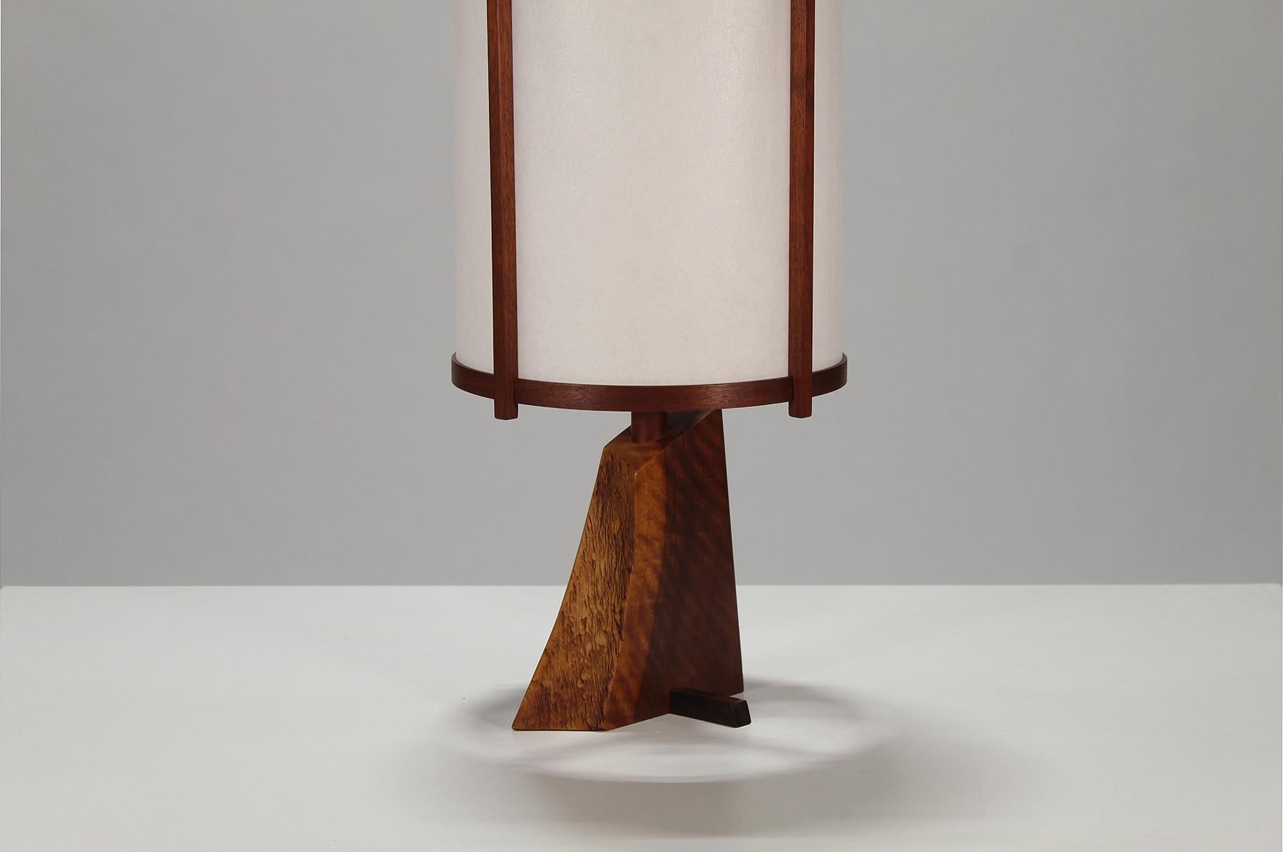 Large George Nakashima Table Lamp 1964 4