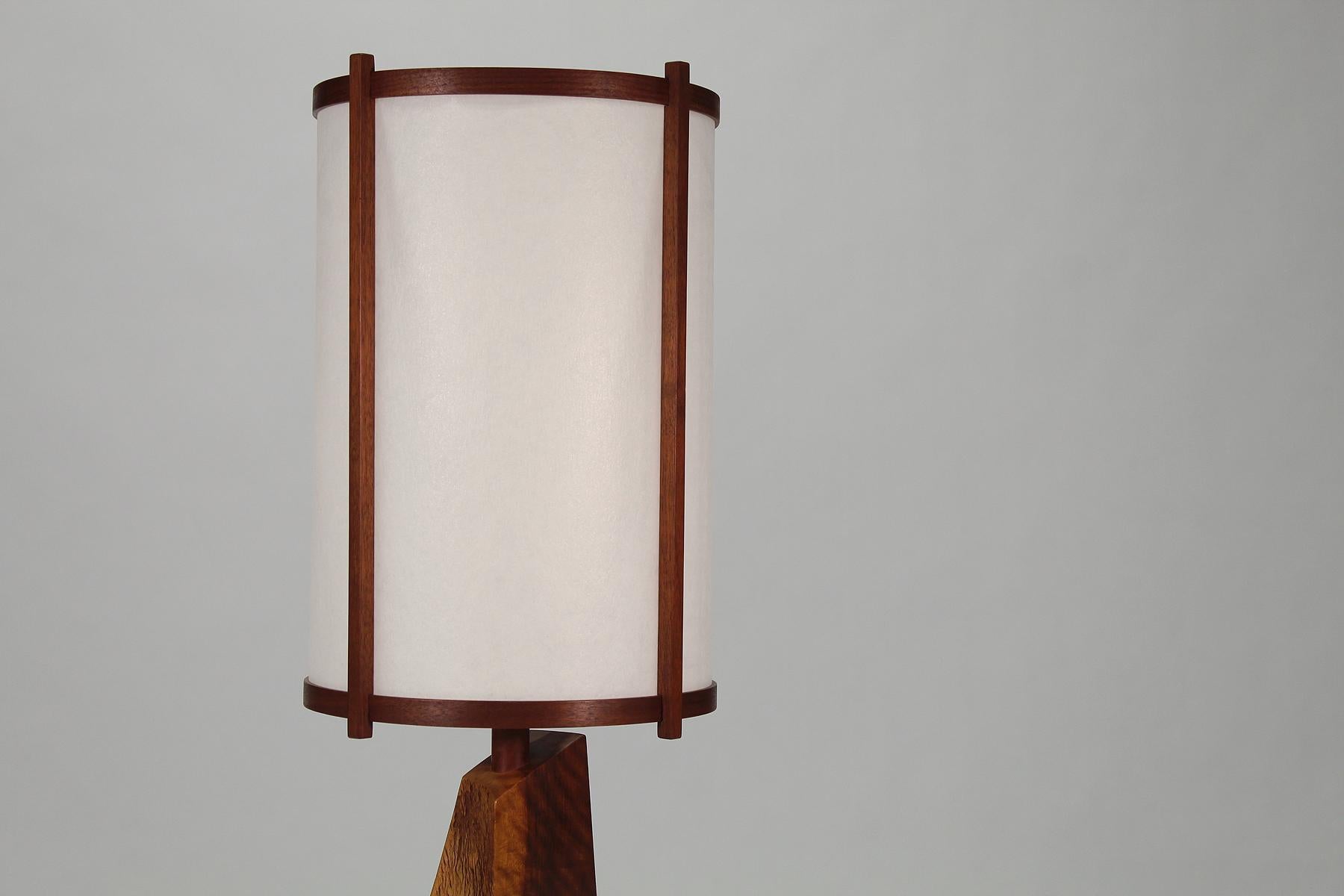 Large George Nakashima Table Lamp 1964 5