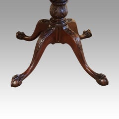 Large George V Triple Pillar Mahogany Dining Table 18 Seat