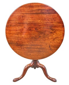 Large Georgian 18th Century Mahogany Tripod Table