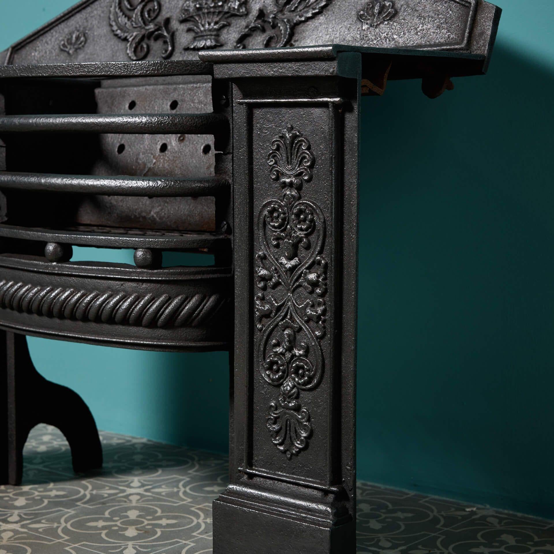 Großer georgischer Gusseisen-Kochfeld-Rost (Gegossen) im Angebot