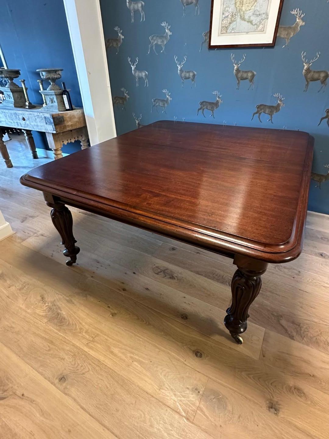 Large Georgian dining table en vente 1