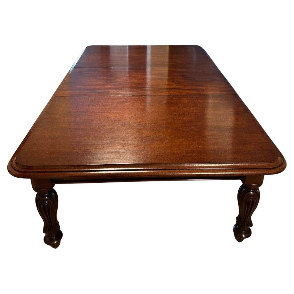 Large Georgian dining table en vente