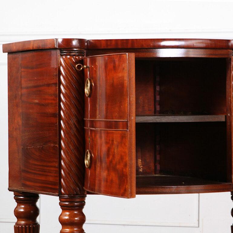Large Georgian Flame Mahogany Sideboard 2