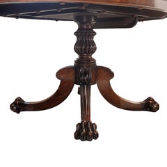 Large Georgian George IV Mahogany Breakfast Table, circa 1780