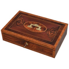 Large Georgian Jewelry Box