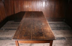Large Georgian Oak Farmhouse Table
