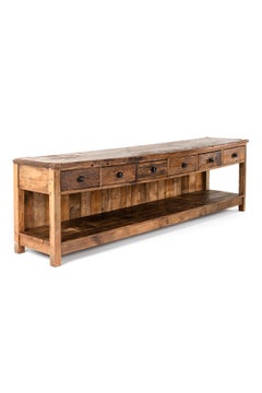 Large Georgian Oak Sideboard