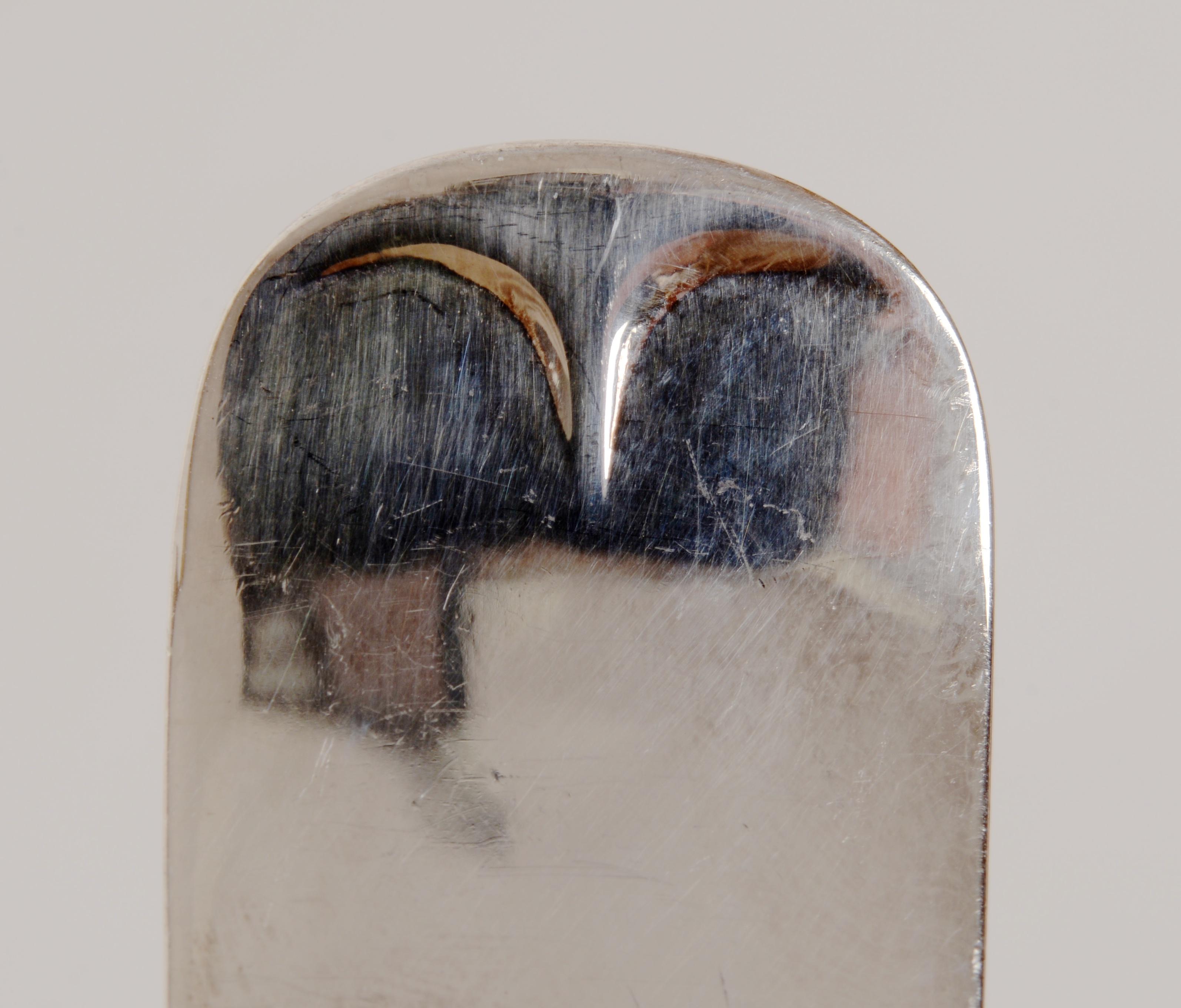 Gran cuchara rellenadora georgiana de plata de ley de Michael Plummer, Finales del s. XVIII Jorge III en venta