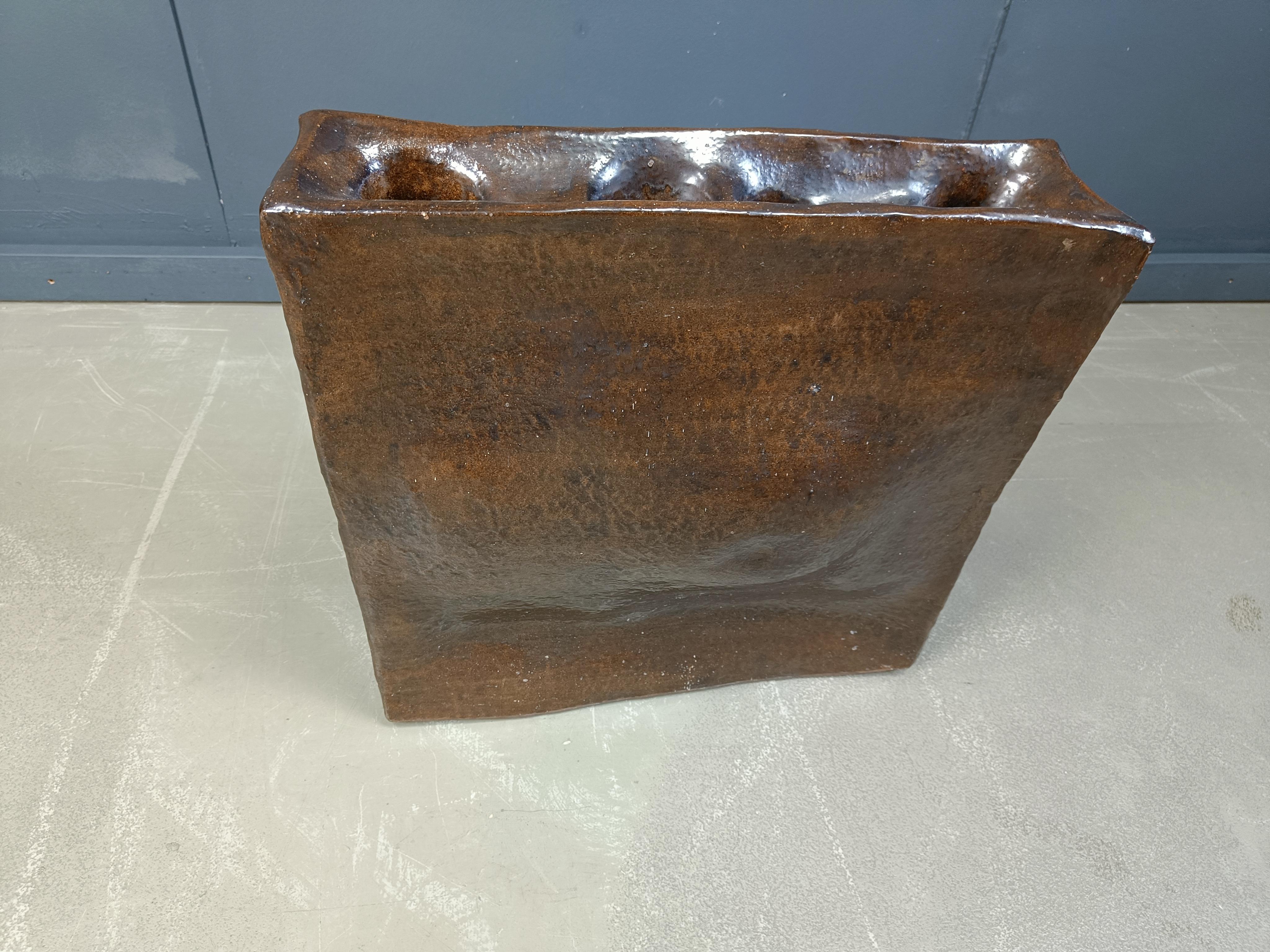 Grande vaso tedesco in ceramica, anni '60 in vendita 5