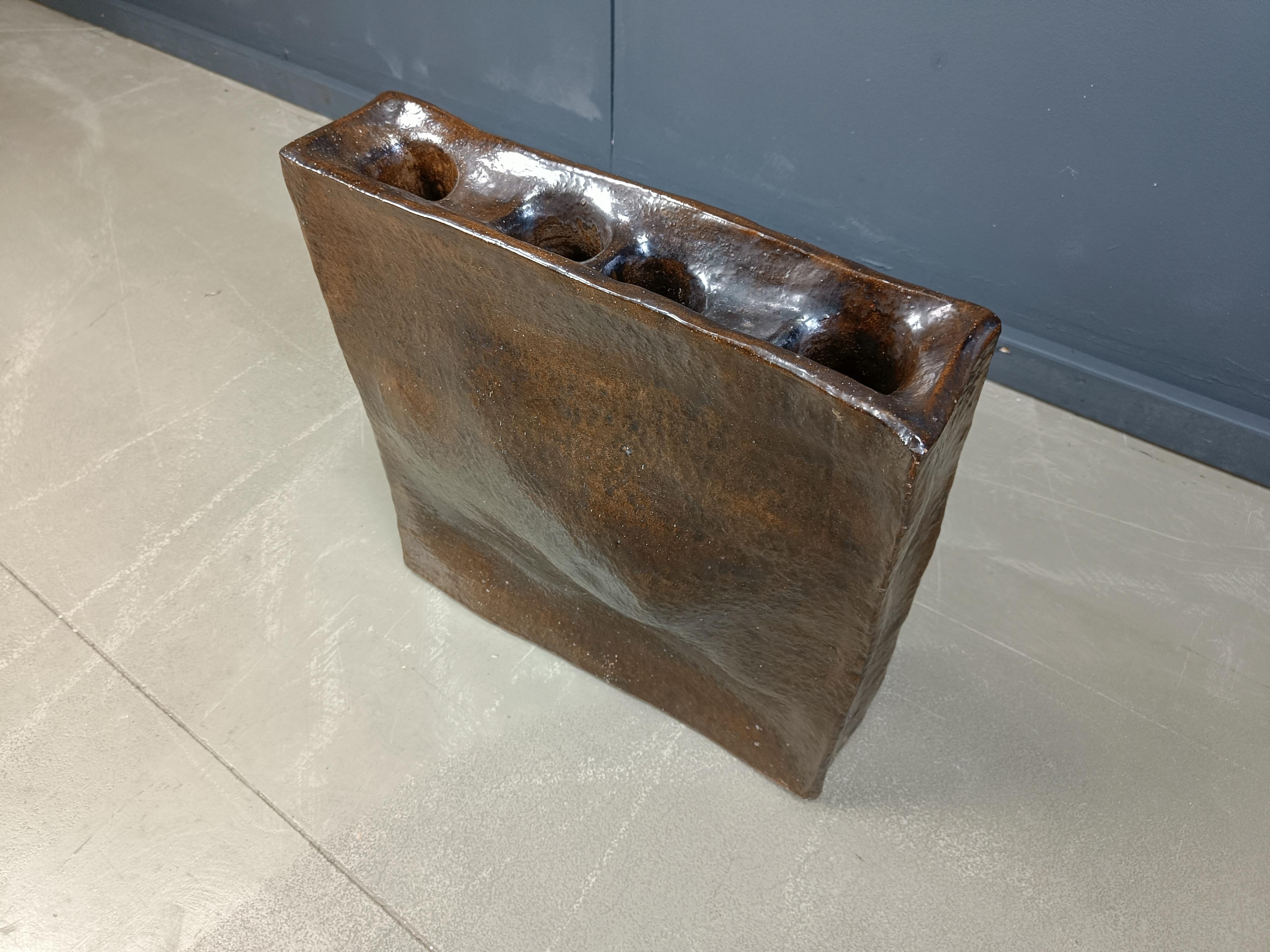 Ceramica Grande vaso tedesco in ceramica, anni '60 in vendita