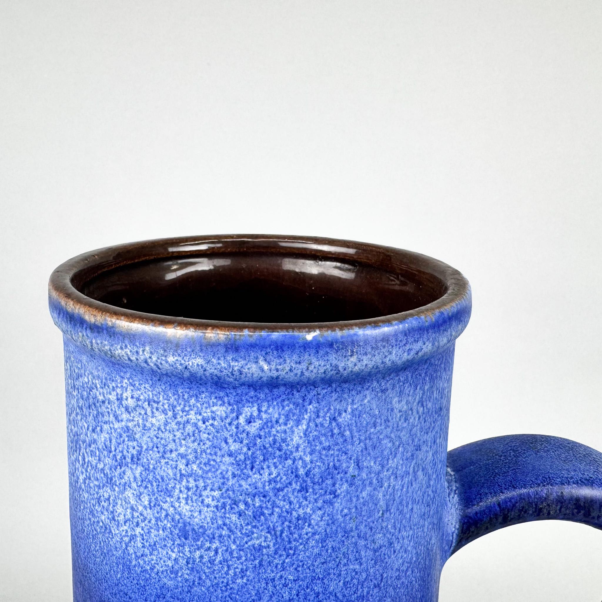 Grande vaso da terra tedesco/ brocca degli anni '70 In condizioni buone in vendita a Praha, CZ