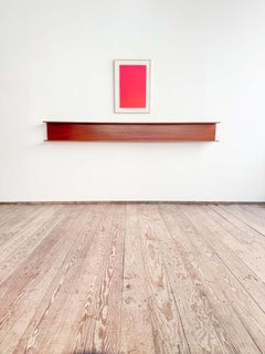 Large German Mid-Century Wall Unit in Teak by Walter Wirz for Wilhelm Renz, 1960