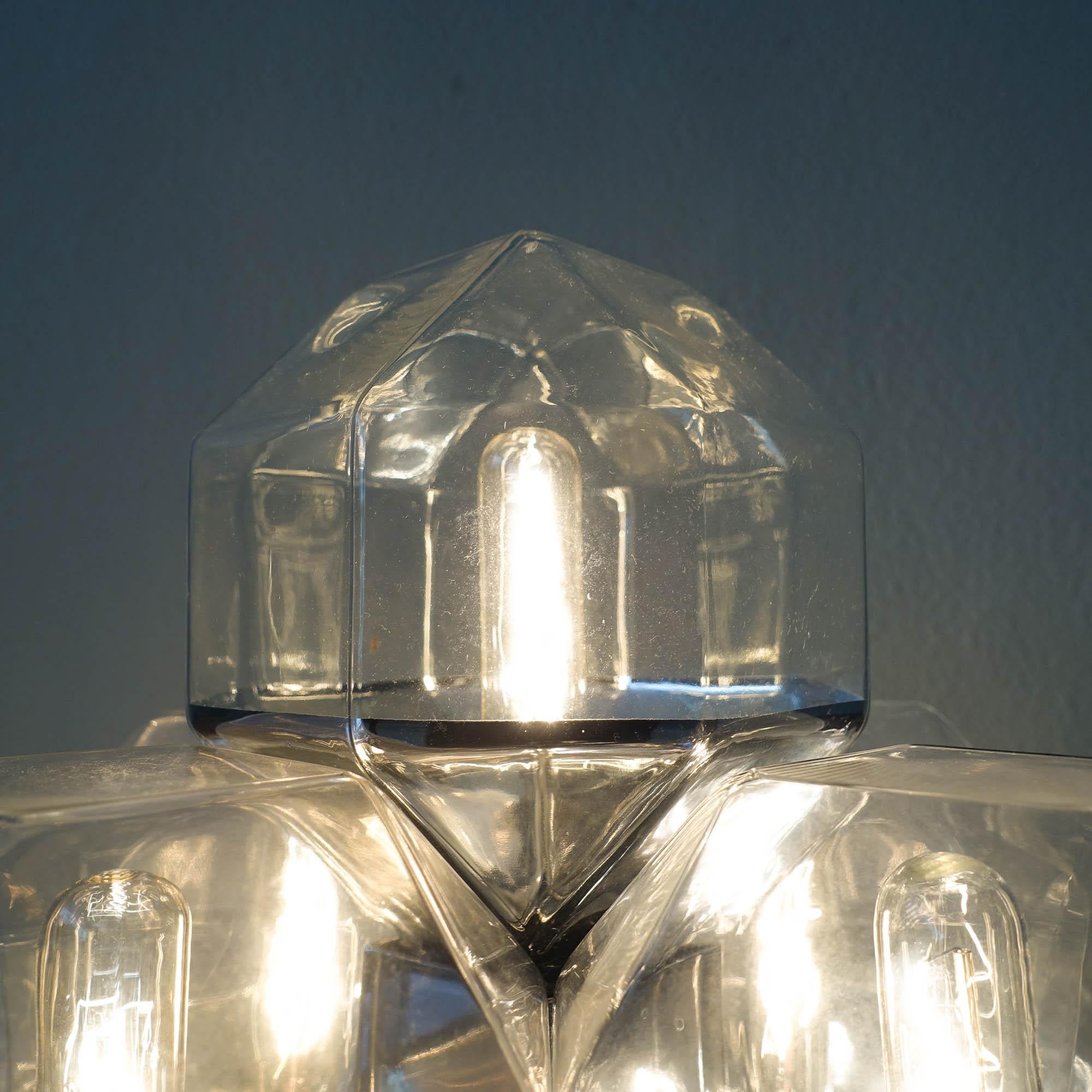 Large German Modular Sconce by Motoko Ishii for Staff, 1970s For Sale 7