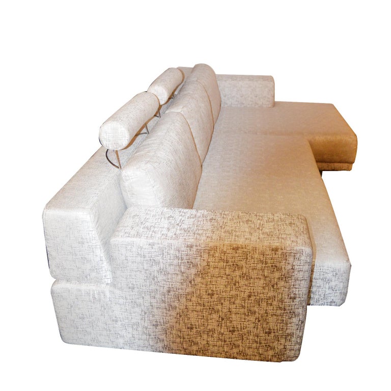 Large German Modular Sofa by Walter Knoll For Sale at 1stDibs