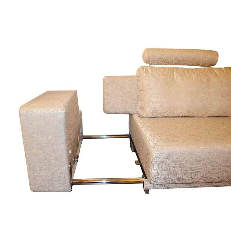 Gran sofá modular alemán de Walter Knoll.
