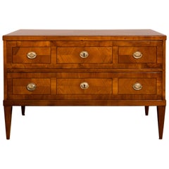 Large German Neoclassical Chest of Drawers