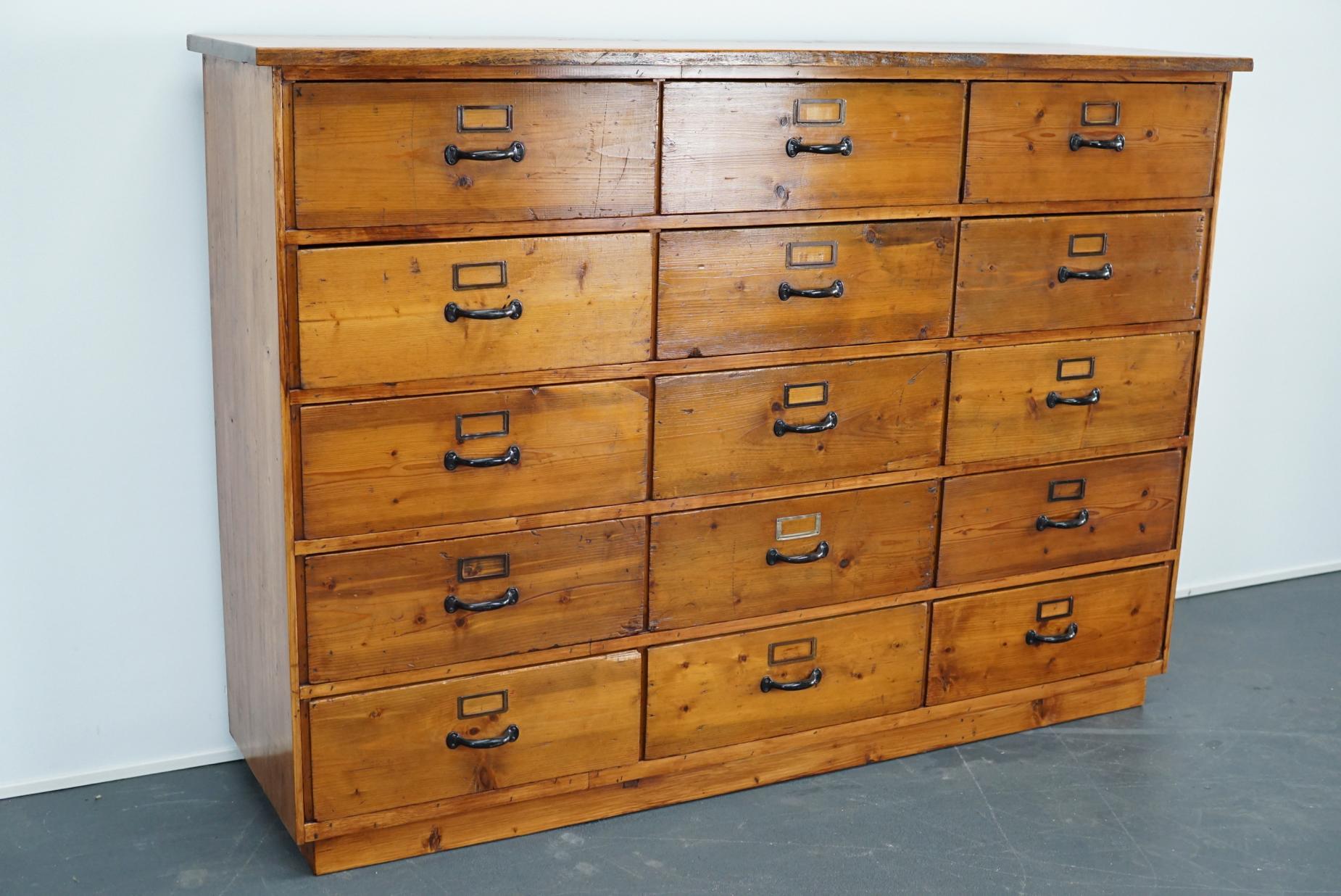 large apothecary cabinet