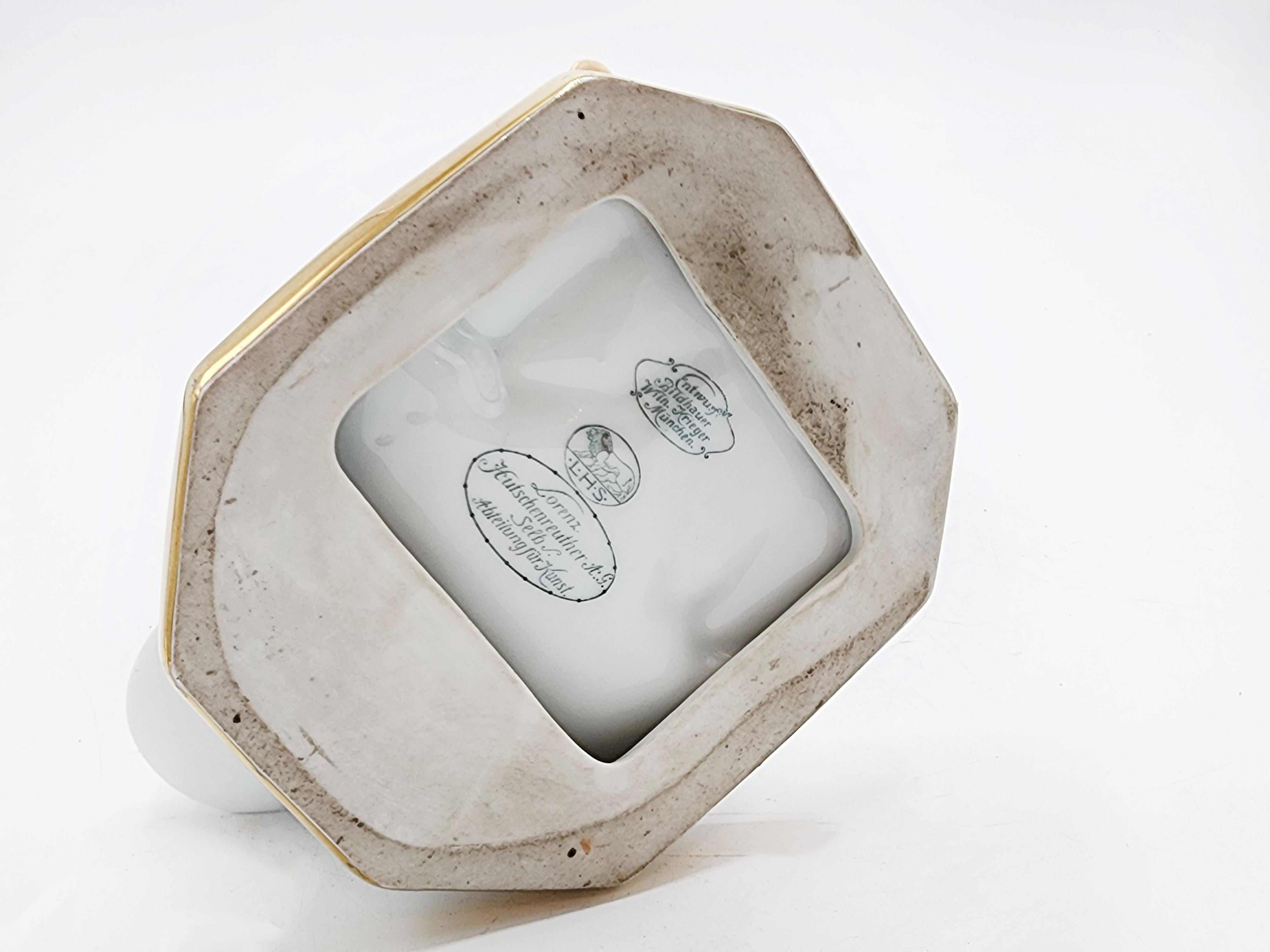 Gran ganso de porcelana alemana de Lorentz Hutschenreuther L.H.S en Bueno estado para la venta en Autonomous City Buenos Aires, CABA